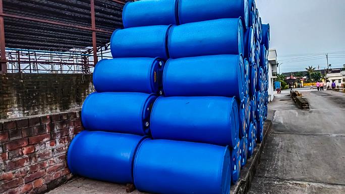 Reused HDPE plastic drums supplier in Ankleshwar, Gujarat